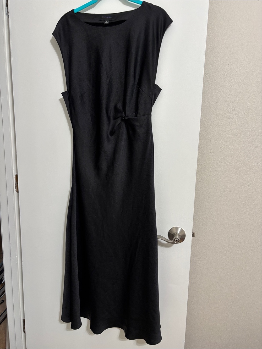Banana Republic Black Dress with Waist Knot